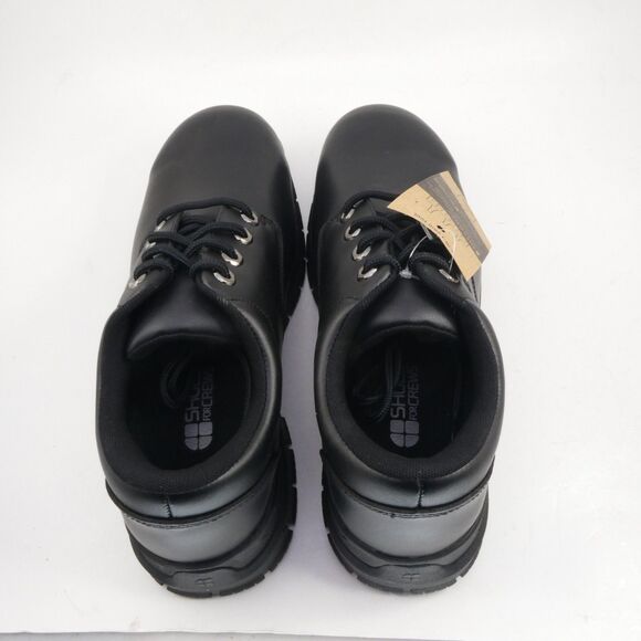 Shoes For Crews Men\'s US 8.5 Cade Steel Toe Work Shoes Black Slip Oil Resistant main image 4
